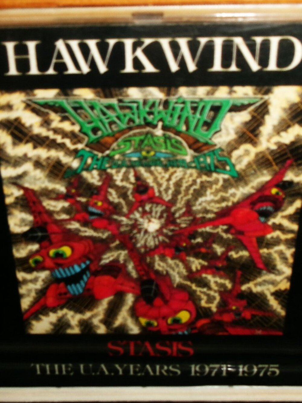 hawkwind statsis the ua years 1971-1975 authentic signed uk cd by dave brock